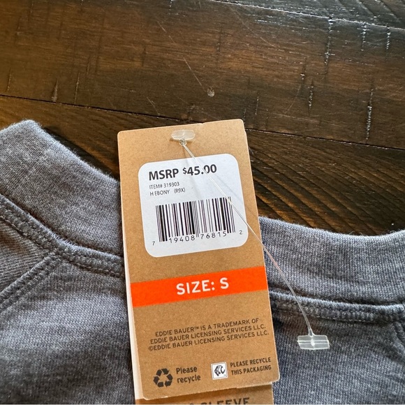 Eddie Bauer Double Knit‎ Crew - Picture 6 of 7